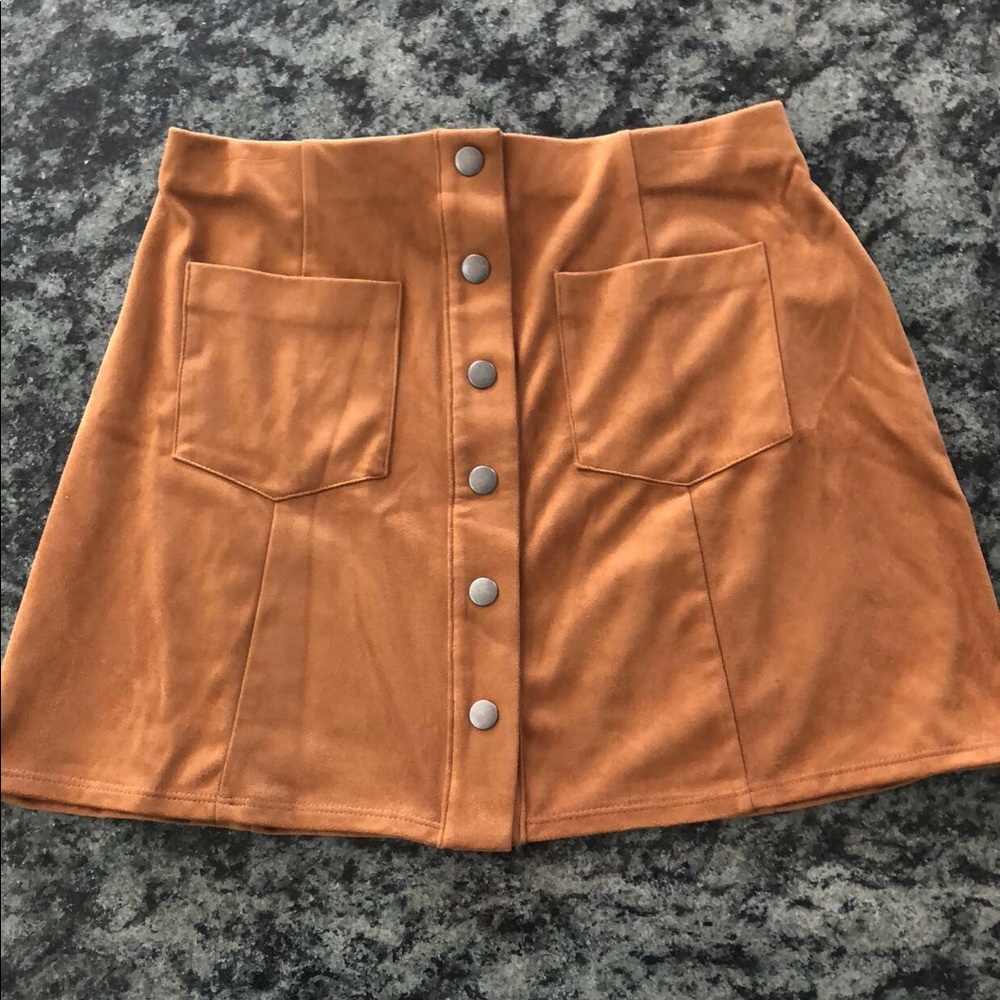 Tan skirt